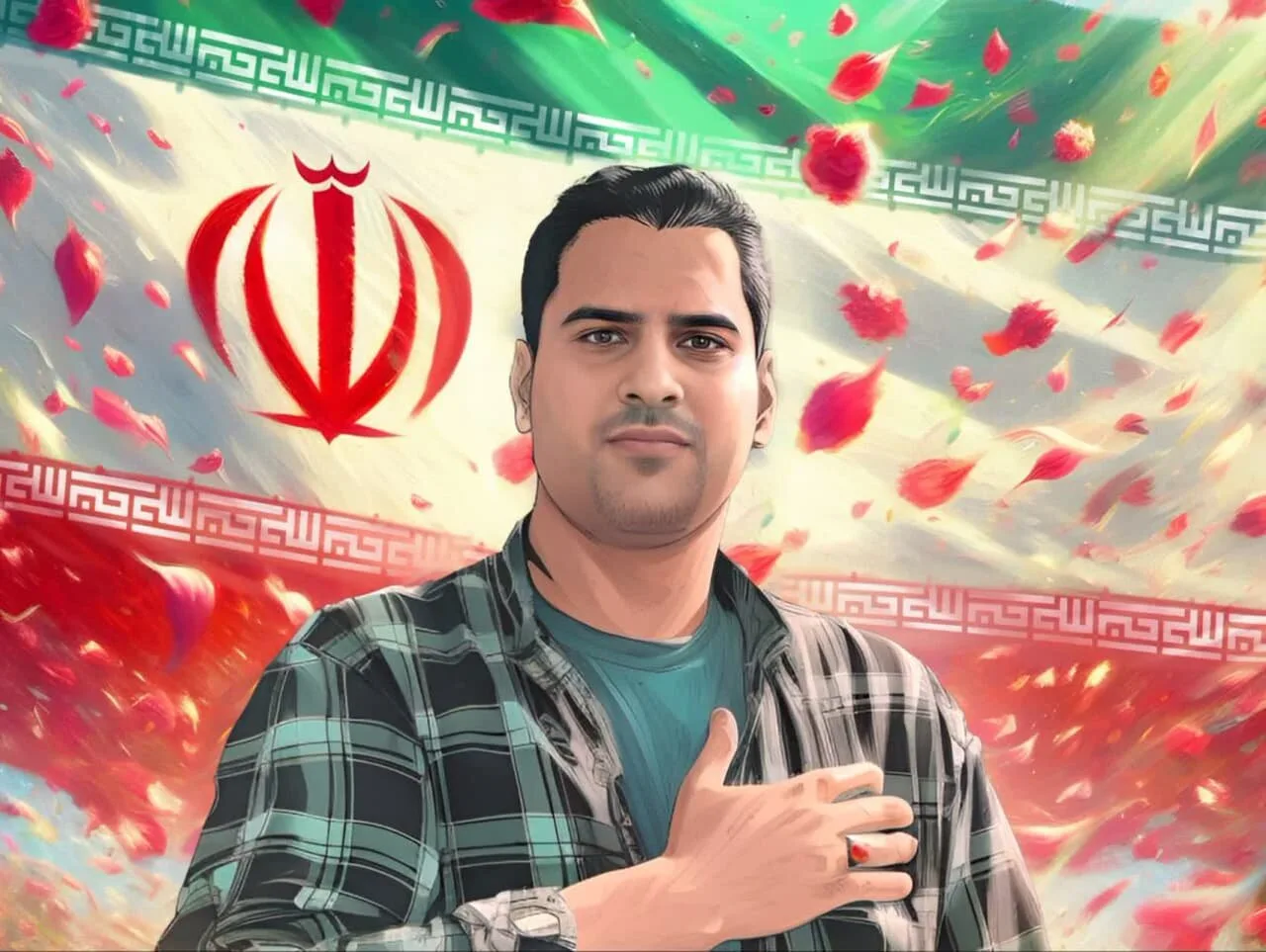 وداع با پیکر مطهر شهید « محمد ایاره» در ساری