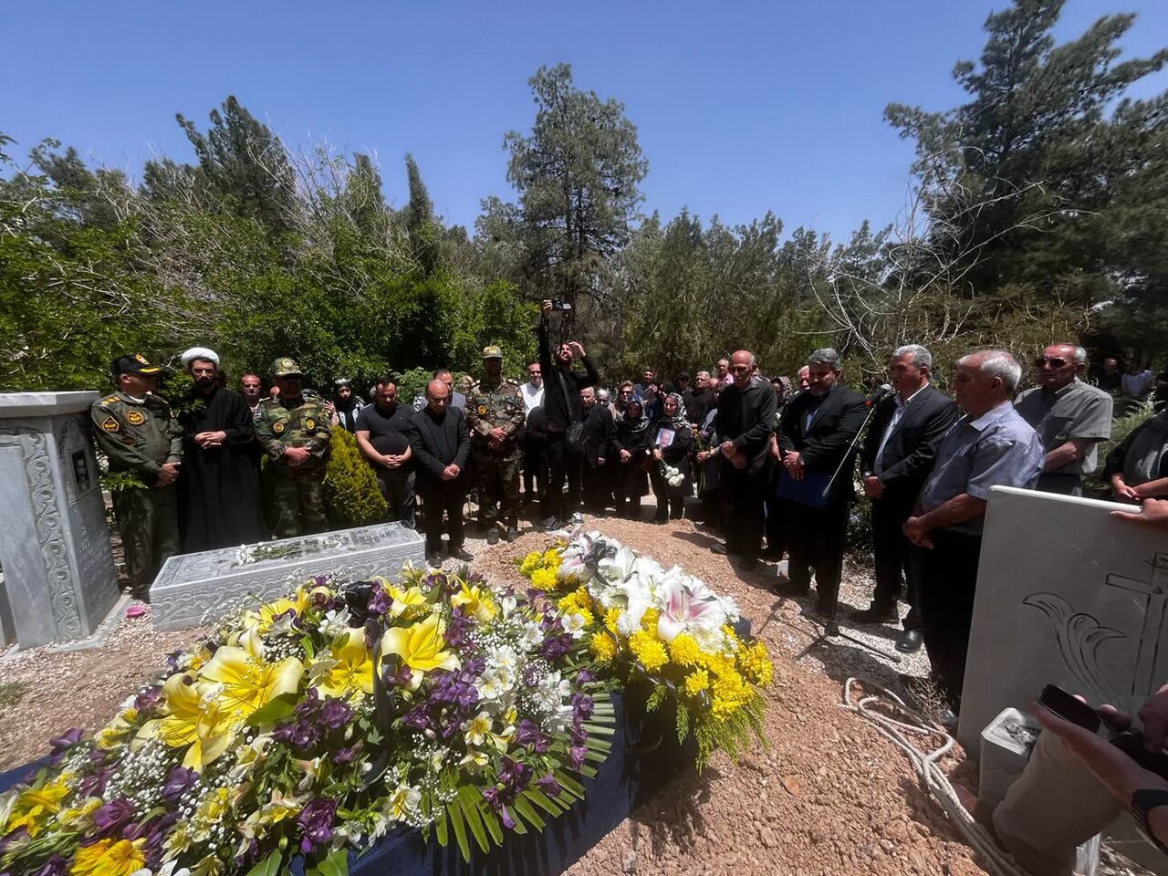 پدر شهید هراچ هاکوپیان آسمانی شد پدر شهید هراچ هاکوپیان آسمانی شد
